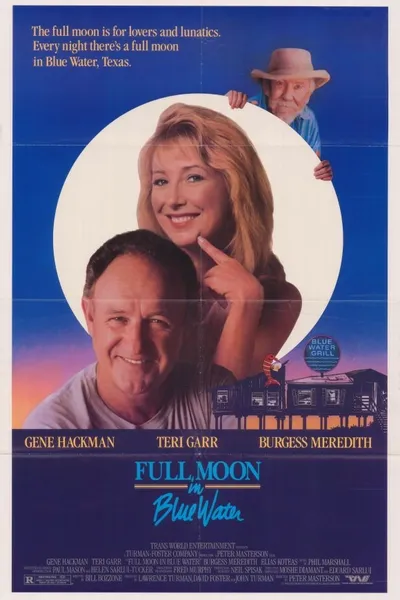 Full Moon in Blue Water